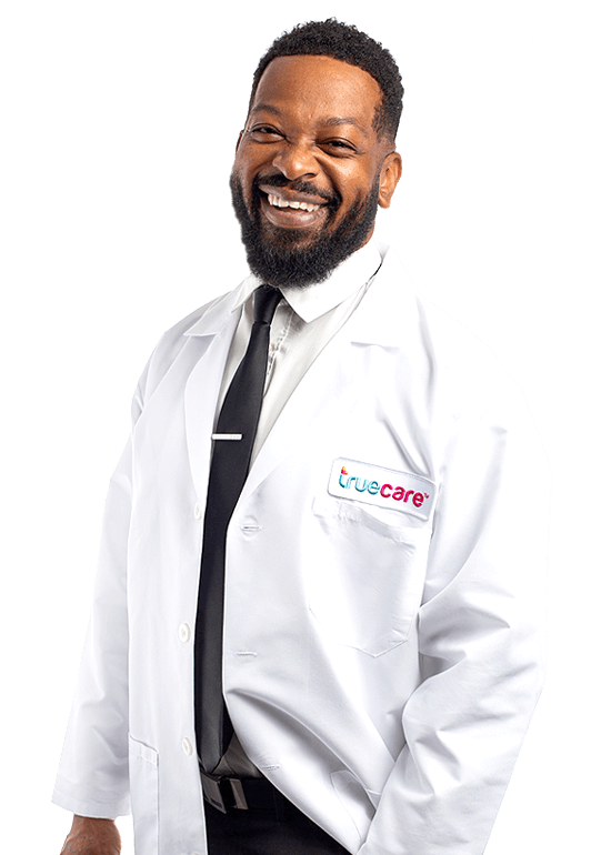 Cordero-Taylor-TrueCare-Behavioral-Health Corrdero Taylor, LCSW TrueCare Behavioral Health Consultant Head Shot