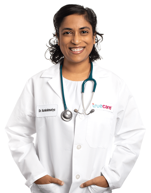 Dayanthi Kurukulasuriya, DO TrueCare Head Shot