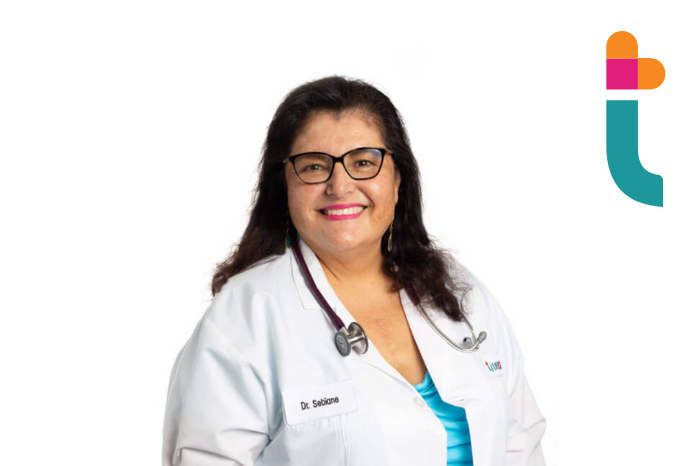 maria sebiane A portrait image of Dr. Maria Sebiane smiling, the person who we did a profile on in this blog!